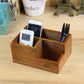 Retro Wooden Desktop Storage Box | retro style storage multifunctional