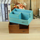 Retro Wooden Desktop Storage Box | retro style storage multifunctional