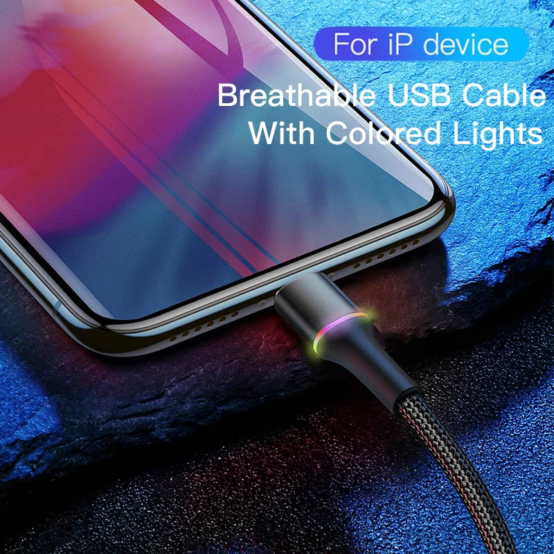 Baseus Fast Charging Cable for iPhone | USB to iOS, Lighting, Data Cable, Data Cord