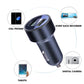 240W Car Charger with Digital Display | Dual-ports, Fast USB Charging, PD Protocol