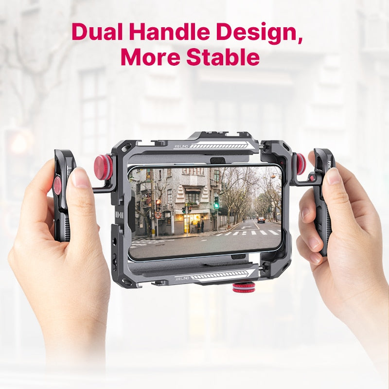 Phone Cage Ulanzi Lino, U Rig Handle | Video rig, Vlogging kit, Photography