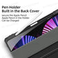 For iPad case 2021 Mini 6 Pro 11 9th Generation Case 10.2 2018 9.7 5th 6th Air 4 5 10.9 10th PU Silicon Transparent Cover Funda