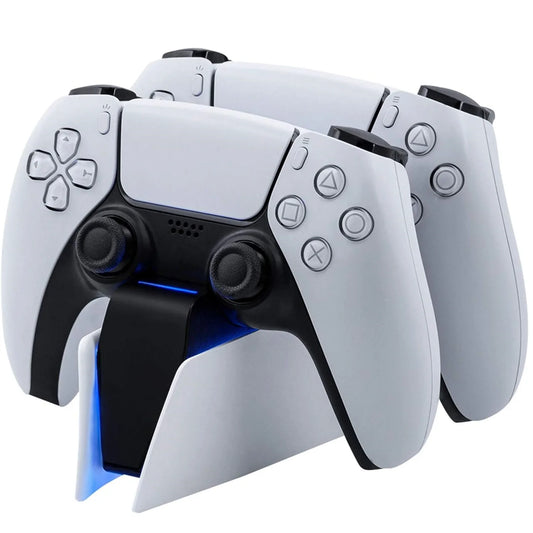 Double PS5 Controller Charging Dock Station | 2 Controllers, DualSense, LED Indicators