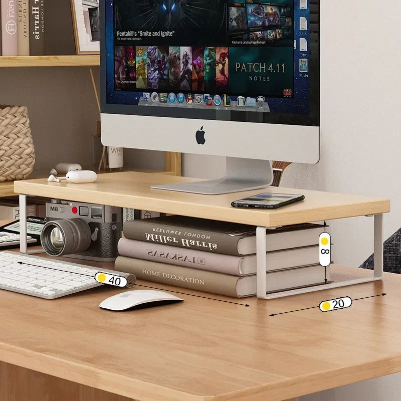 Wooden Laptop Stand | Desk Organizer | Home Office Accessories