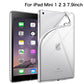 Protective Silicone Case for iPad | Silicon Transparent Cover, Apple, Mini, Pro, Air