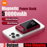 Xiaomi Magnetic Qi Wireless Charger Power Bank | Magsafe, External Battery, Fast Qi