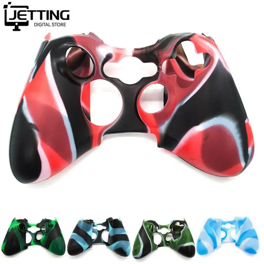 Protective Skin Shell Case for XBOX 360 | Wireless Controller Silicon Cover, Gaming