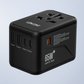 Universal Travel adapter, Power Charger | All-in-one Travel plug adapter 3-USB