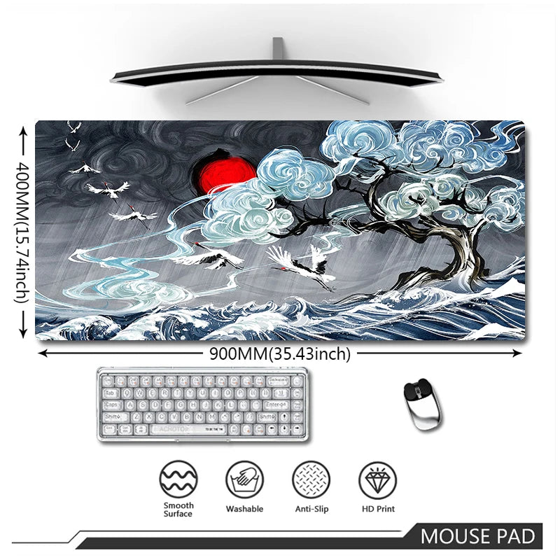 Computer Gaming Mouse Pad, Deskmat | Keyboard Pad, Mice Pad, Mat for Mouse