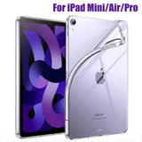 Protective Silicone Case for iPad | Silicon Transparent Cover, Apple, Mini, Pro, Air