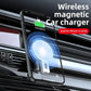 Wireless Chargers 100W Magnetic Car Phone Holder Car Air Vent Stand Phone Holder Fast Charging Station For iPhone15 14 13 12 11