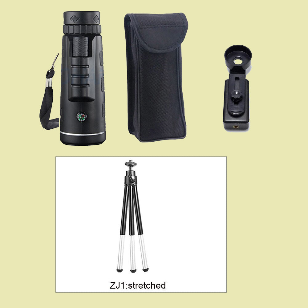 40X60 Telescope Phone Universal Lens Monocular